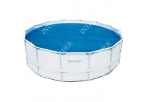 58253 Теплосберегающее покрытие Bestway для бассейнов 4.57 / 4.88 м (d 462 см)