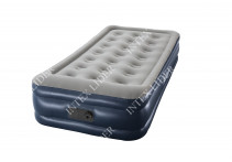67598 Bestway Надувная кровать Cornerstone Airbed, 191х97х43см, встроенный электронасос