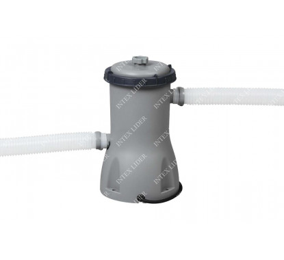 Круглый каркасный бассейн Bestway 427х122см+фильтр-насос, лестница, тент, 5612X